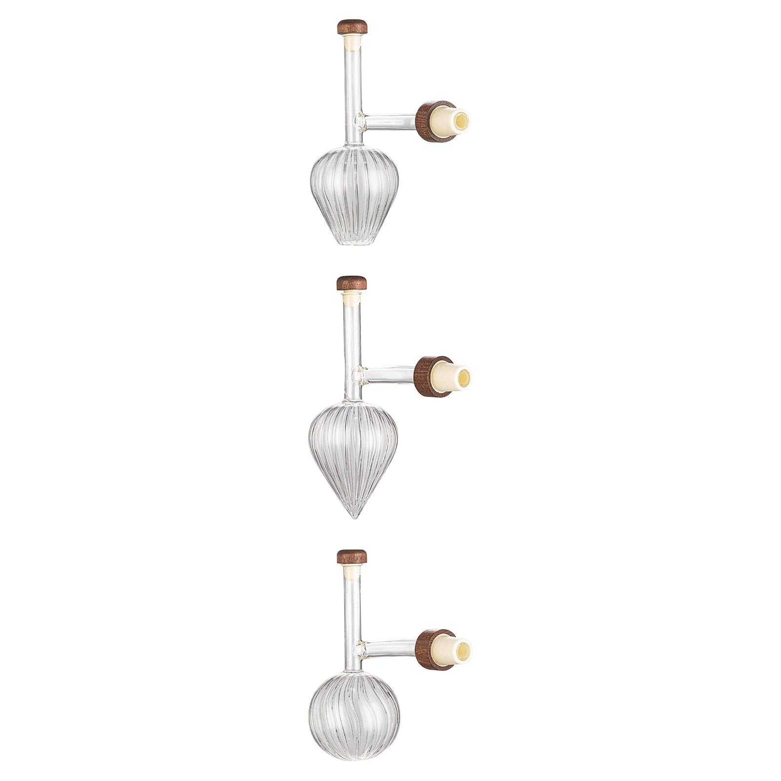 Decanter Aerator Set - Draagbare decanterset, transparante glazen whiskybeluchterfles voor