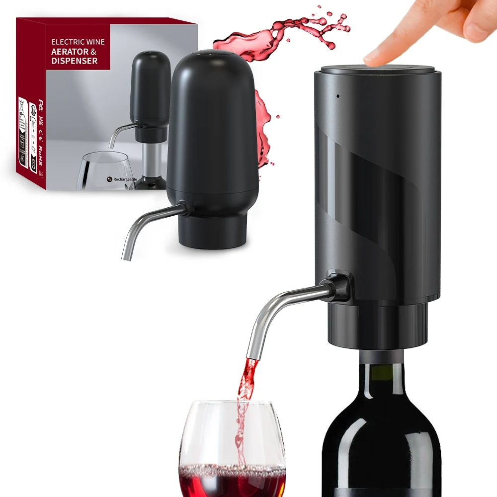 Decanter Aerator Set - Automatische Wijn Beluchter Dispenser Oplaadbare One