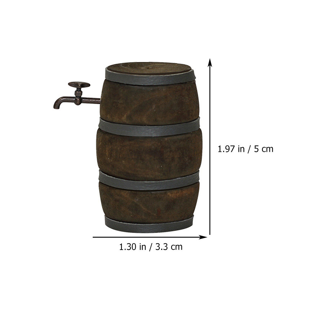 Mini houten rode wijnvat minia - Wine Beer Garden recensie en prijs
