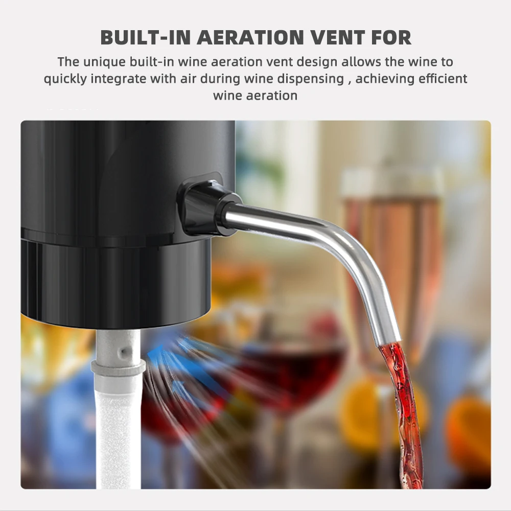 Automatische Wijn Beluchter Di - Decanter Aerator Set recensie en prijs