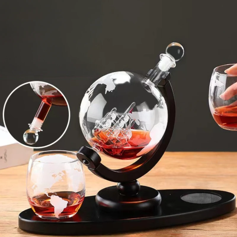 Globe Shaped Whiskey Karaf Bor - Decanter Aerator Set recensie en prijs