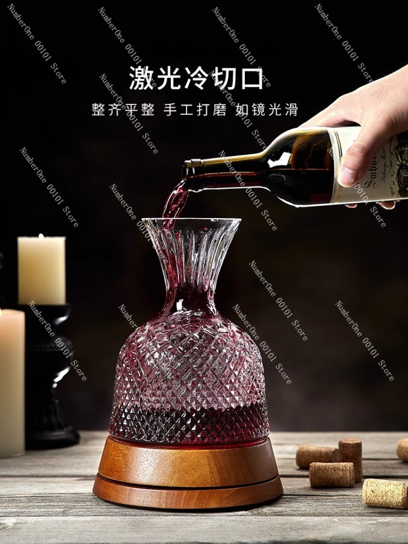 Luxe roterende wijnkaraf voor  - Decanter Aerator Set recensie en prijs