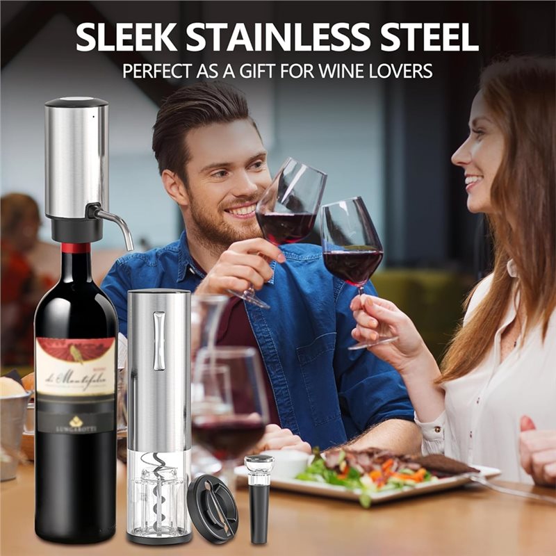 NIEUW! A61I Wijnopener Belucht - Decanter Aerator Set recensie en prijs