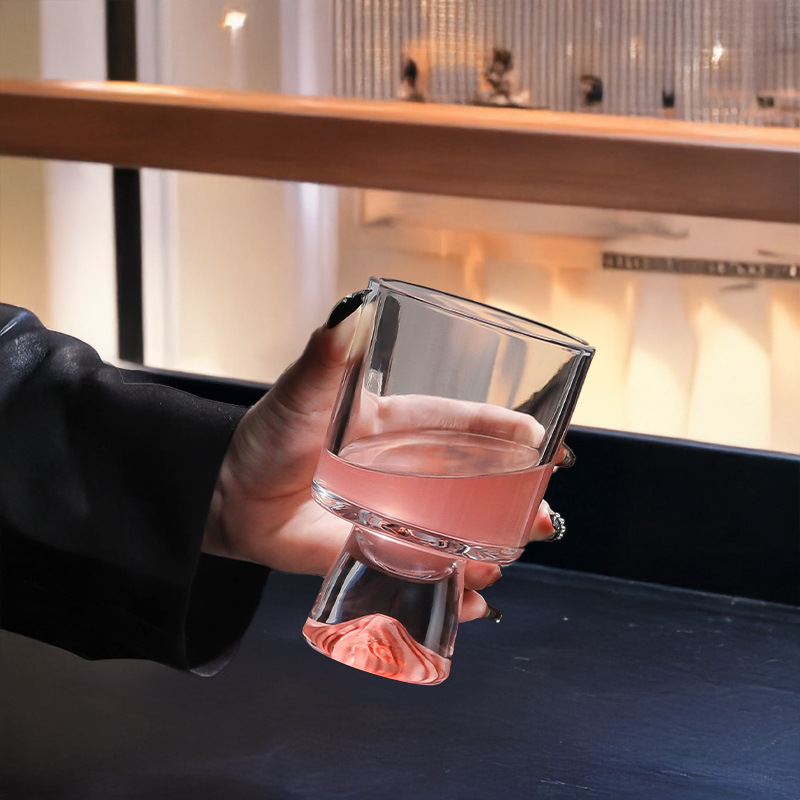Roze bergglazen beker, hoogwaa - Wine Beer Foot recensie en prijs