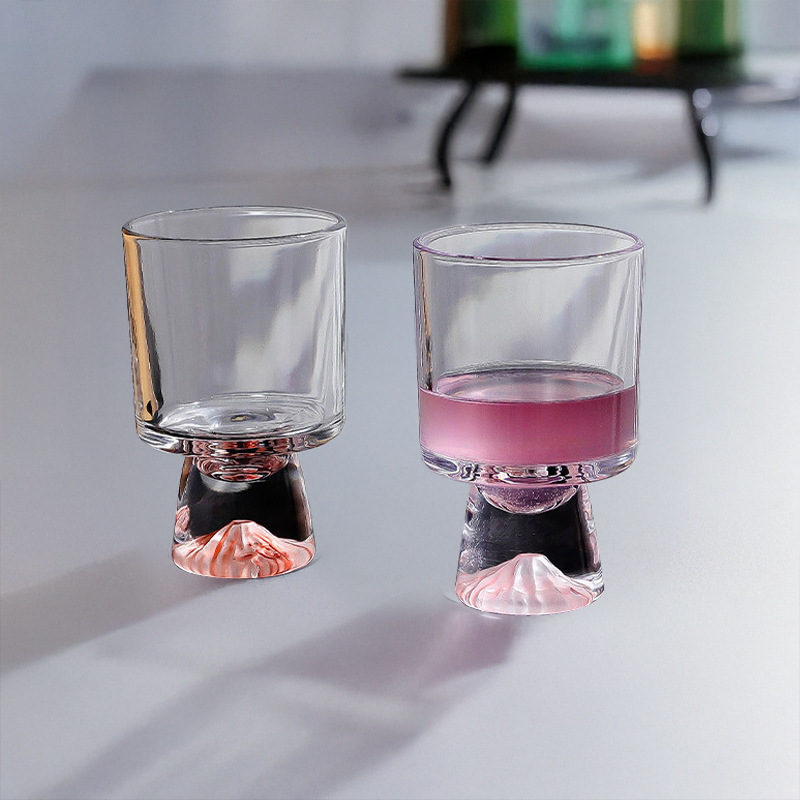 Roze bergglazen beker, hoogwaa - Wine Beer Foot recensie en prijs