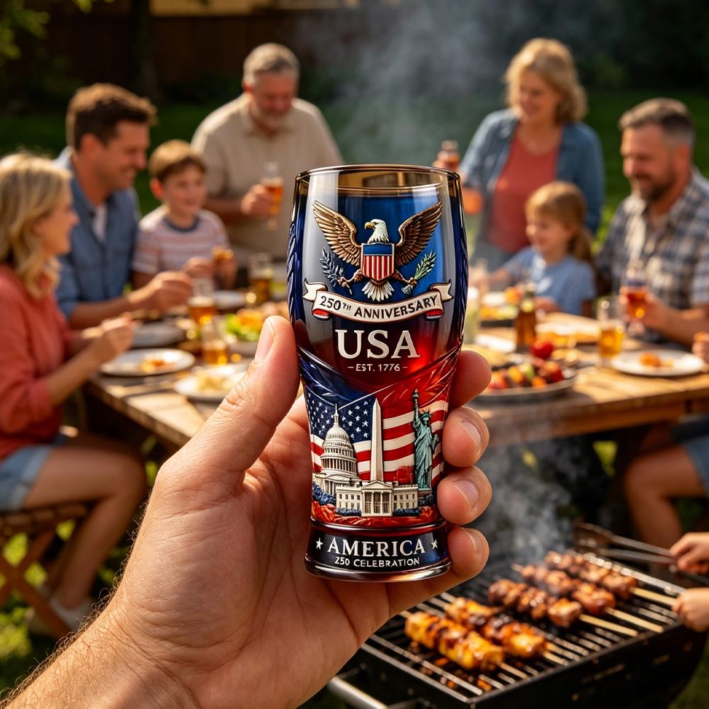 USA 250e verjaardag bierglas r - Wine Beer Glass recensie en prijs