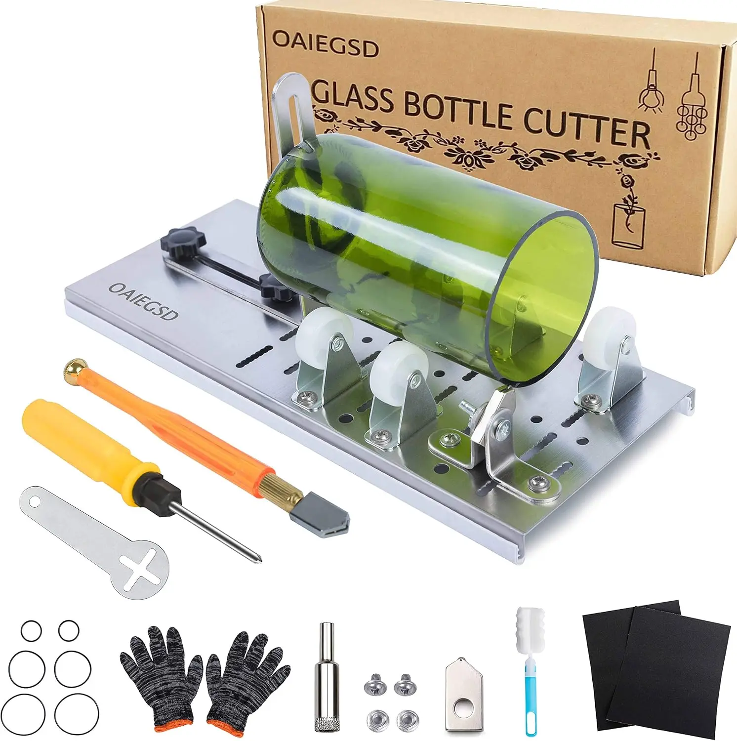 Glazen Flessensnijder Opgewaar - Beer Wine Kit recensie en prijs