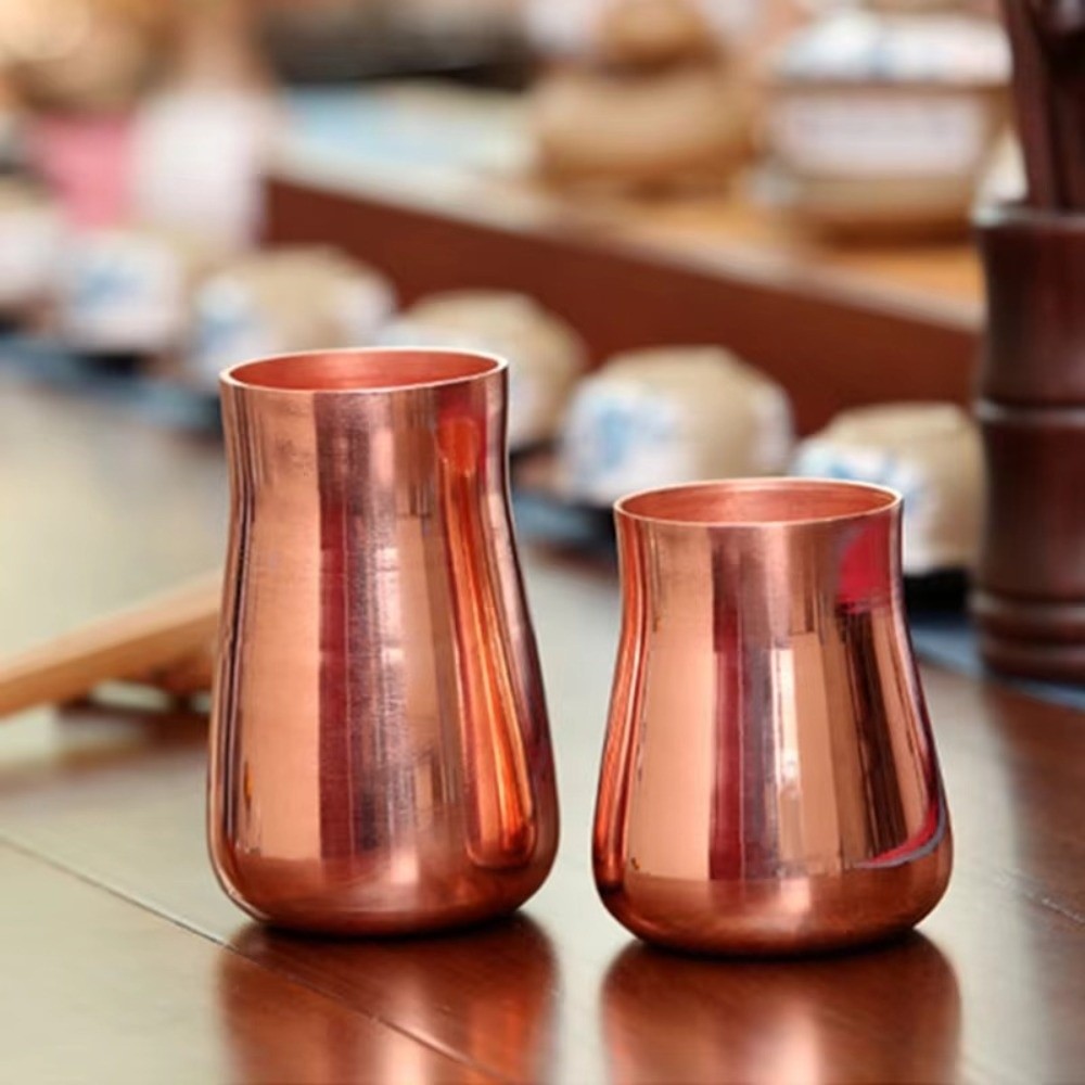 Handgemaakte mok van puur kope - Wine In Beer Glass recensie en prijs