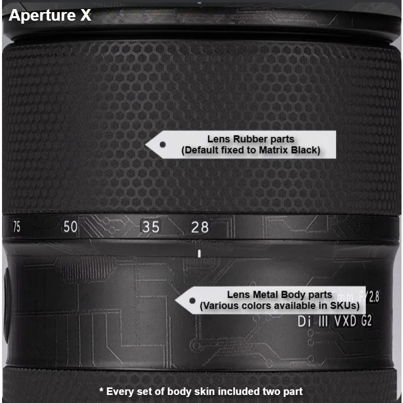 Tamron 28-75 G2 Lens Skin 28-7 - Wine Xd recensie en prijs