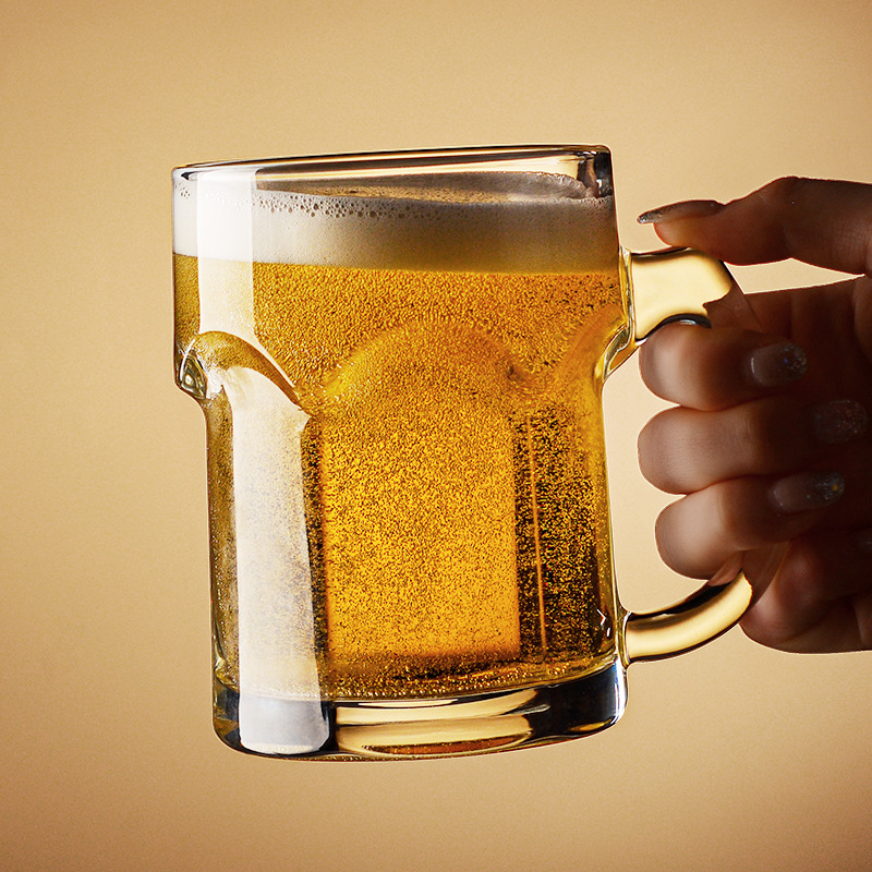 Huishoudelijke biermok met han - Wine Beer Glass recensie en prijs