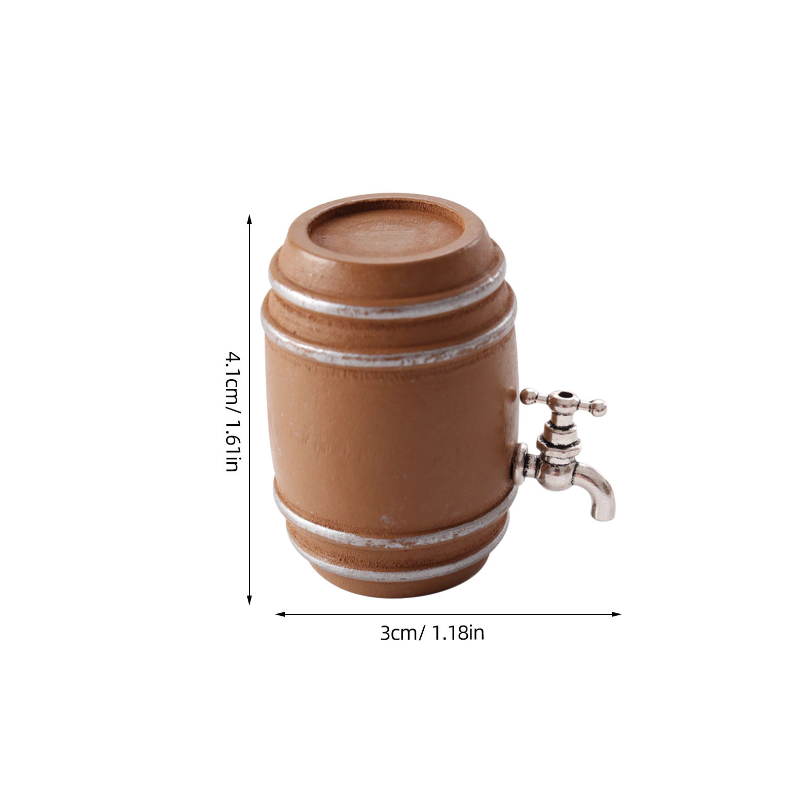 6 stuks miniatuur houten wijnv - Wine Beer Garden recensie en prijs
