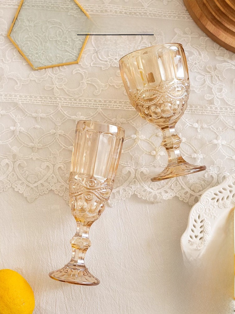 Amber Relief Champagneglas met - Wine Beer Foot recensie en prijs
